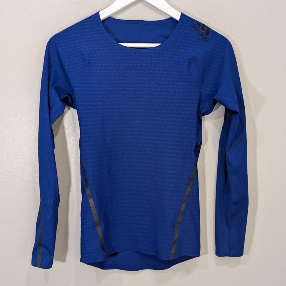 Adidas Alphaskin 360 Compression Shirt Flexible Streamlined Athletic Gear Size S
